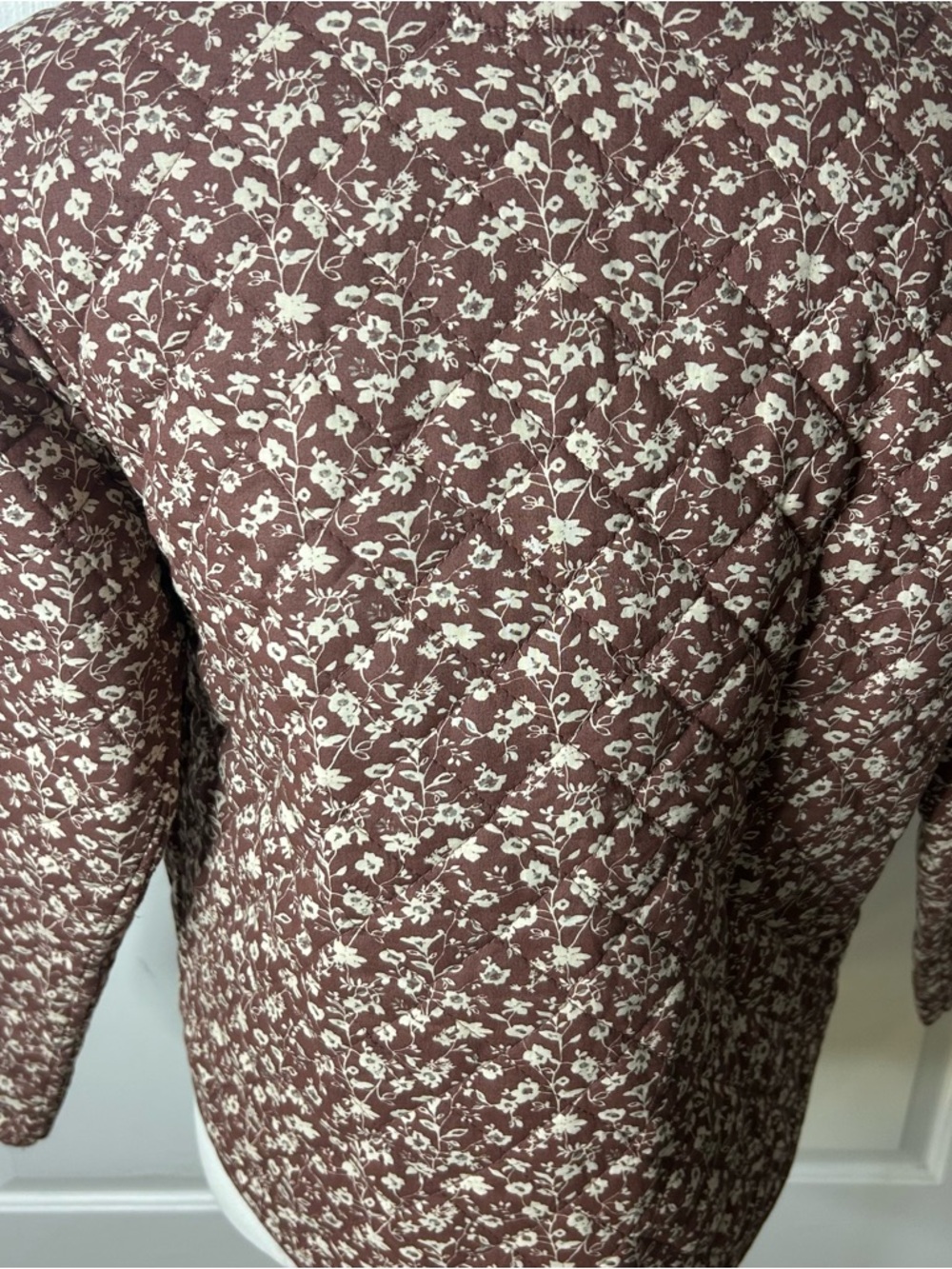 NWT (size S) MARKET & SPRUCE Patterned Quilted Jacket - Picture 7 of 10